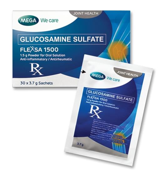 FLEXSA 1500 Glucosamine Sulfate 1.5g Powder for Oral Solution 1 s